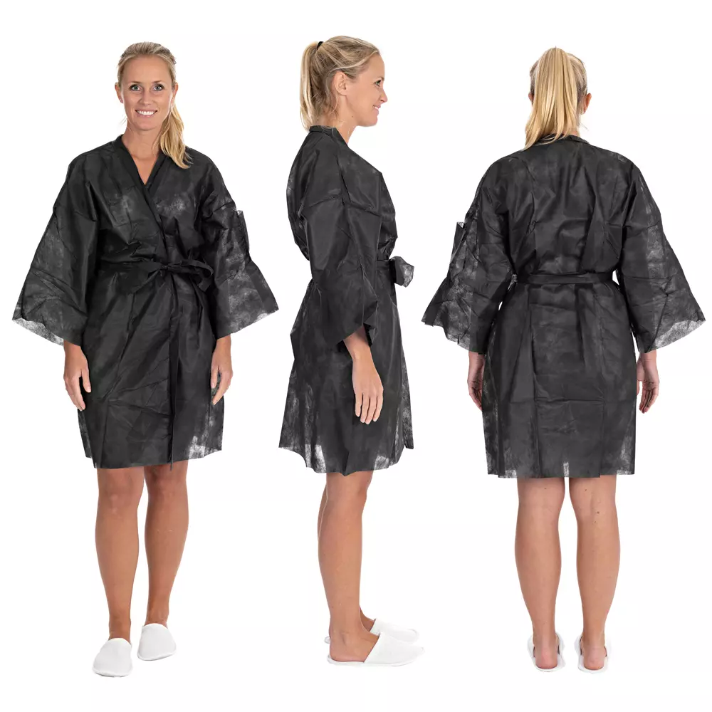 Hygostar 300204, PP Kimono, Black, image 2