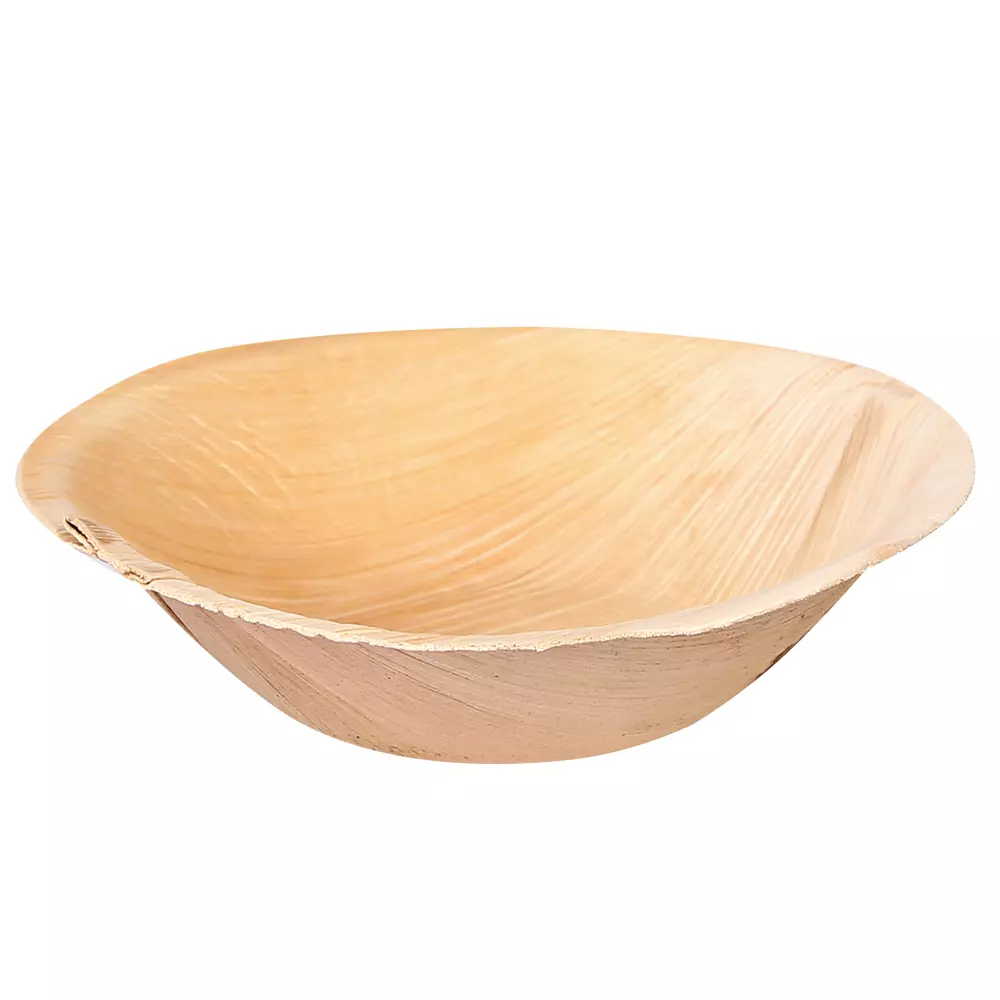 Franz Mensch 410610, Organic Round Palm Leaf Fingerfood Trays, 150 ml, ø 125 mm, image 2