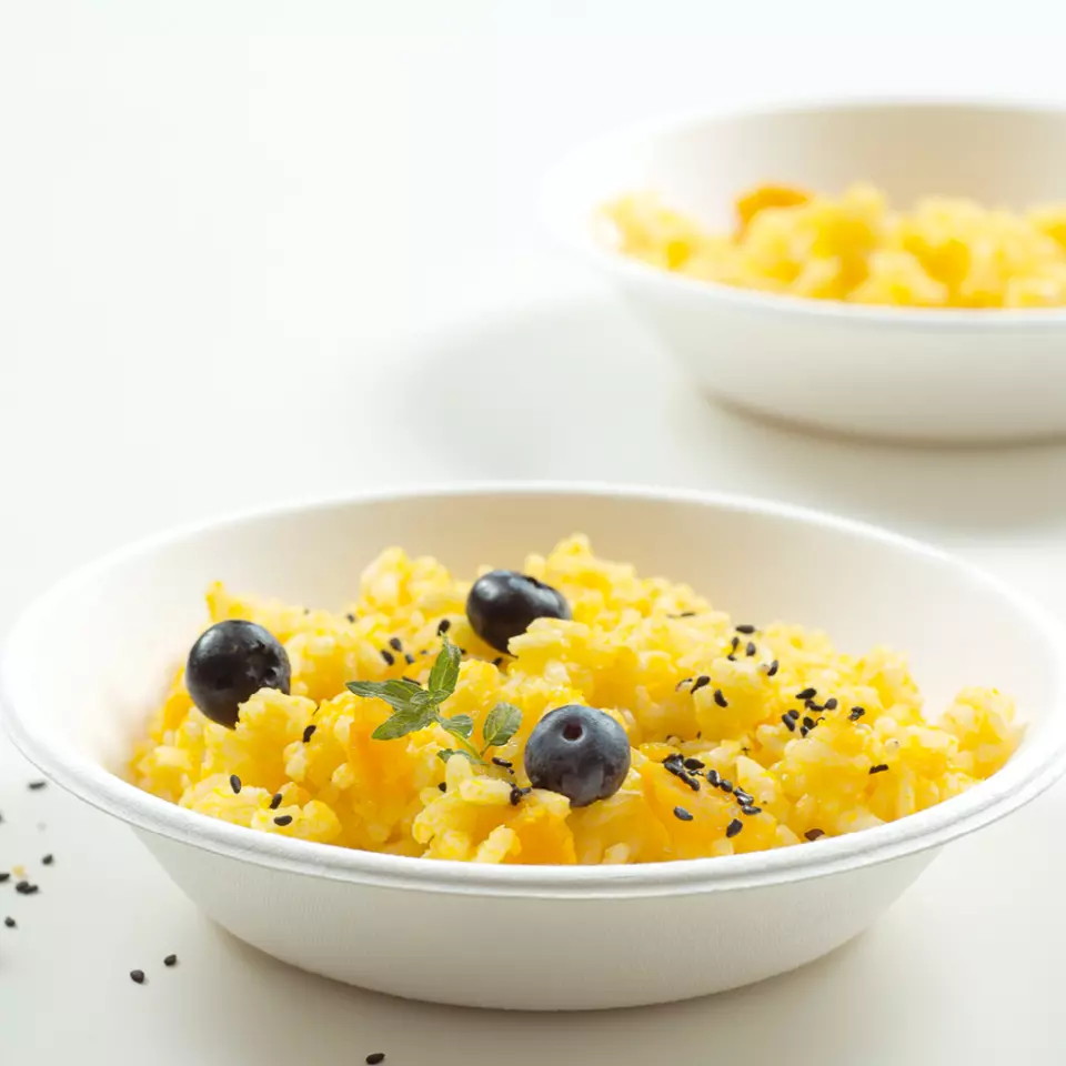 NATUREStar 41115, Bagasse Deep Round Bowls, 370 ml, Ø 136 mm, image 7, gallery thumbnail