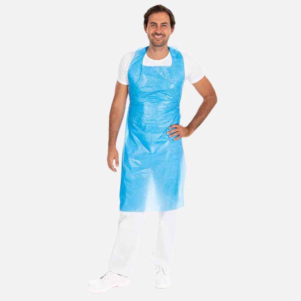 HygoNorm 23446, Disposable LDPE Aprons, 20 my, image 1, gallery thumbnail