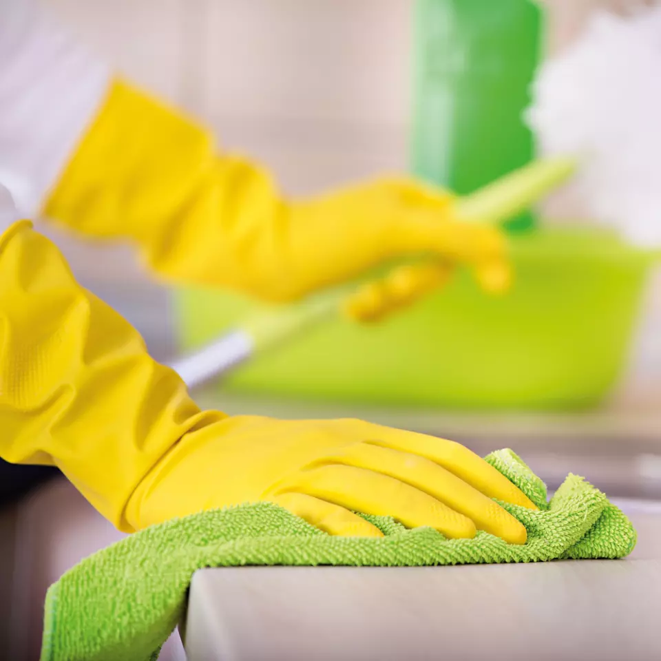 HygoNorm 25807, Bettina Soft Latex Household Gloves, image 4, gallery thumbnail