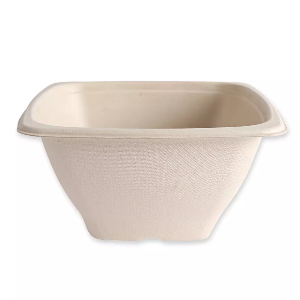 NATUREStar 411775, Bio-quadratische Bagasse-Schalen, 180 x 90 mm, 1,25 ml, image 1, gallery thumbnail