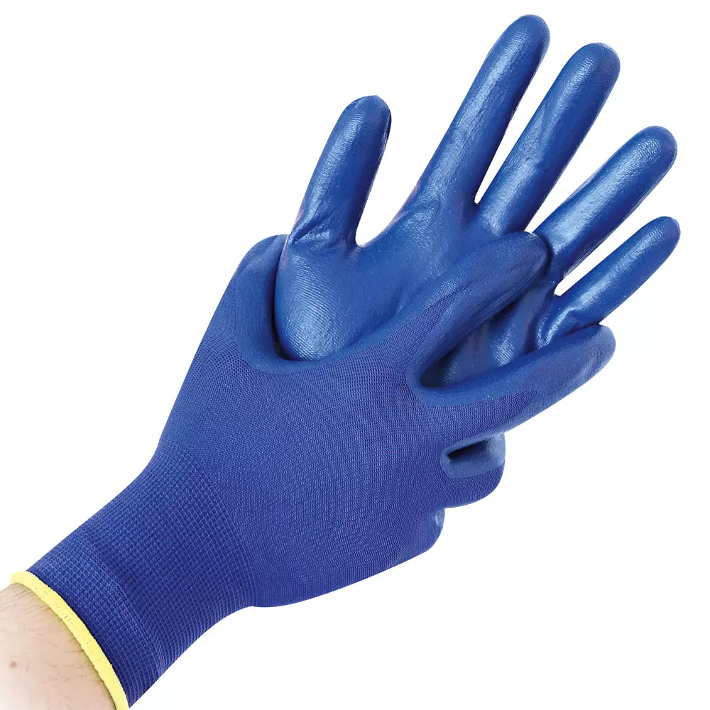 HygoStar 333524, Allfood PU Fine Knit Gloves, Water-Based PU Coating, image 1
