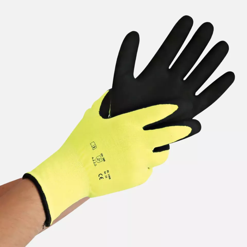 Franz Mensch 332828, Winter Star Cold Protection Gloves, Nitrile Coating, image 1, gallery thumbnail