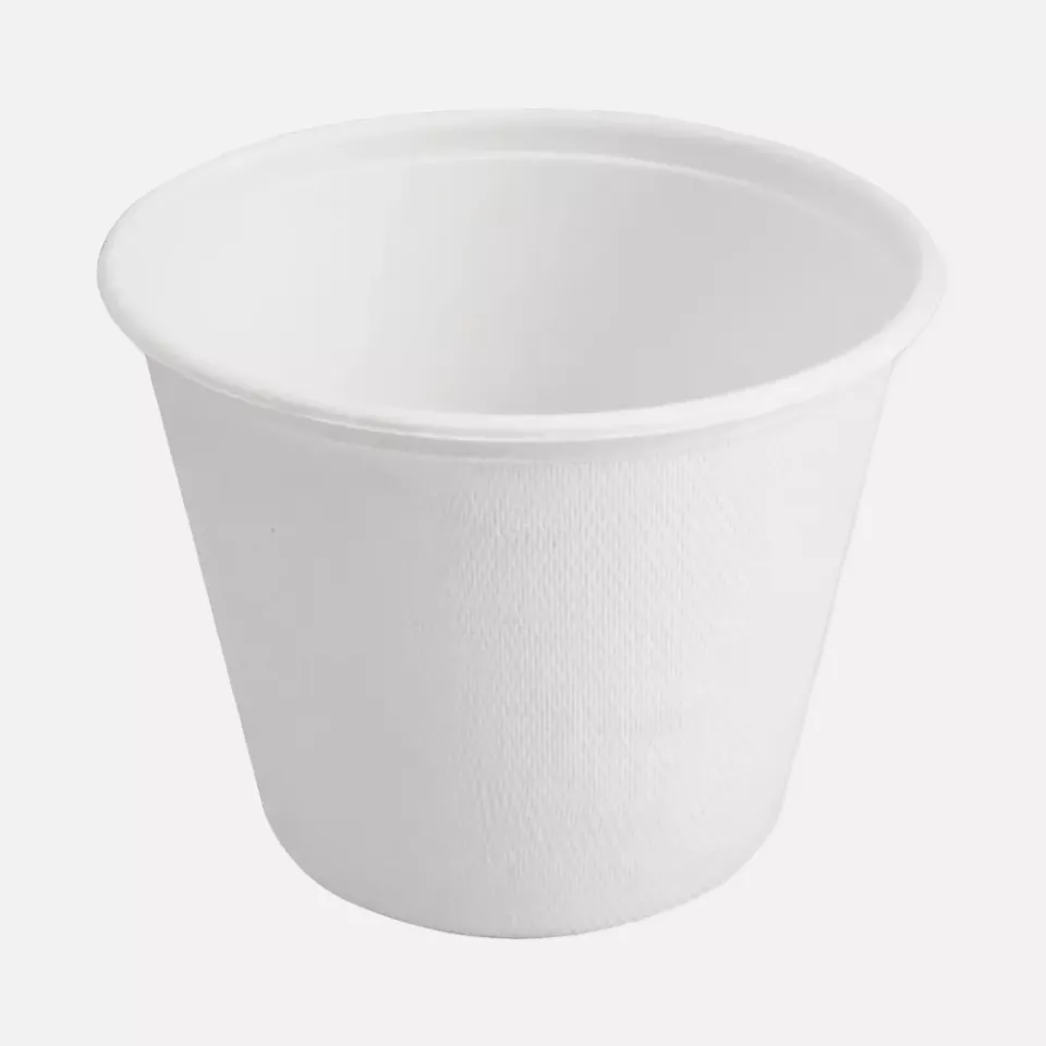 NATUREStar 41142, Organic Bagasse Soup Cups, 425 ml, Ø 105 mm, 77 mm deep, image 1, gallery thumbnail