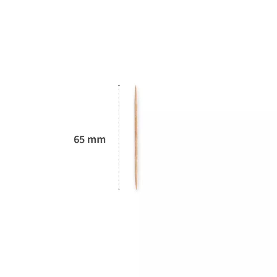 NATUREStar 3880, Bio-Holzzahnstocher, 65 mm, einzeln in Papier verpackt, image 3, gallery thumbnail