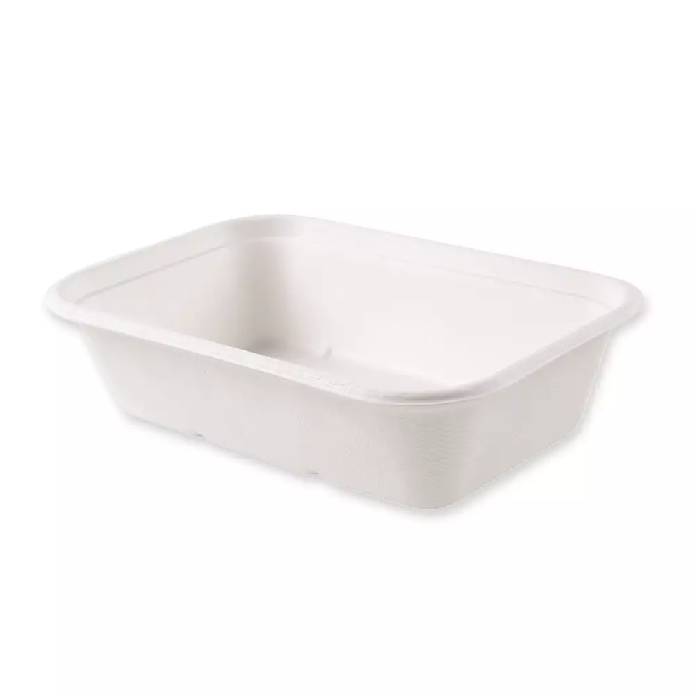 NATUREStar 41172, Puro Organic Bagasse Trays, 212 x 140 x 55 mm, 1000 ml, image 1