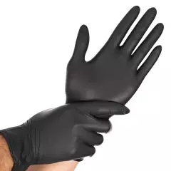 HygoStar 27008, Safe Light Nitrile Gloves, Powder-Free