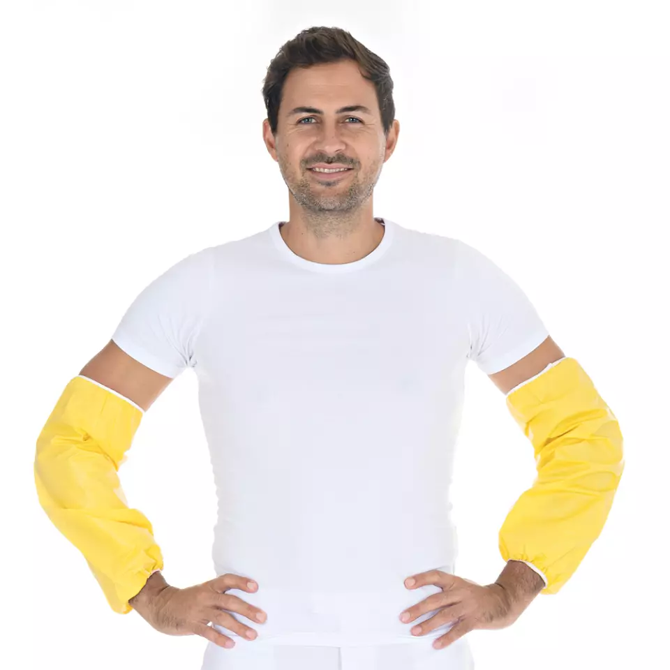 HygoStar 28350, SMS/PE Oversleeves, Yellow, image 1, gallery thumbnail