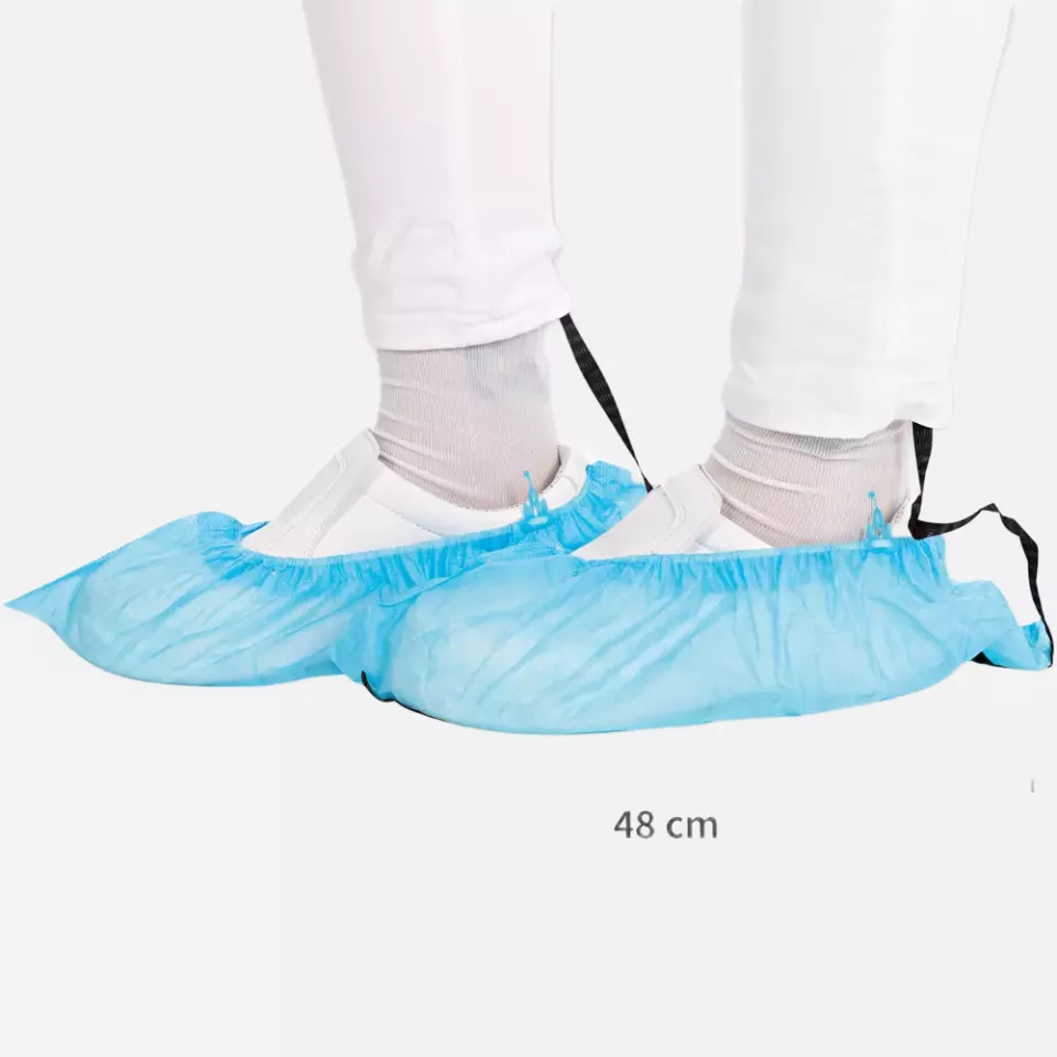 HygoStar 28602H, Hygomat PP Antistatic Overshoes, Blue, image 3, gallery thumbnail