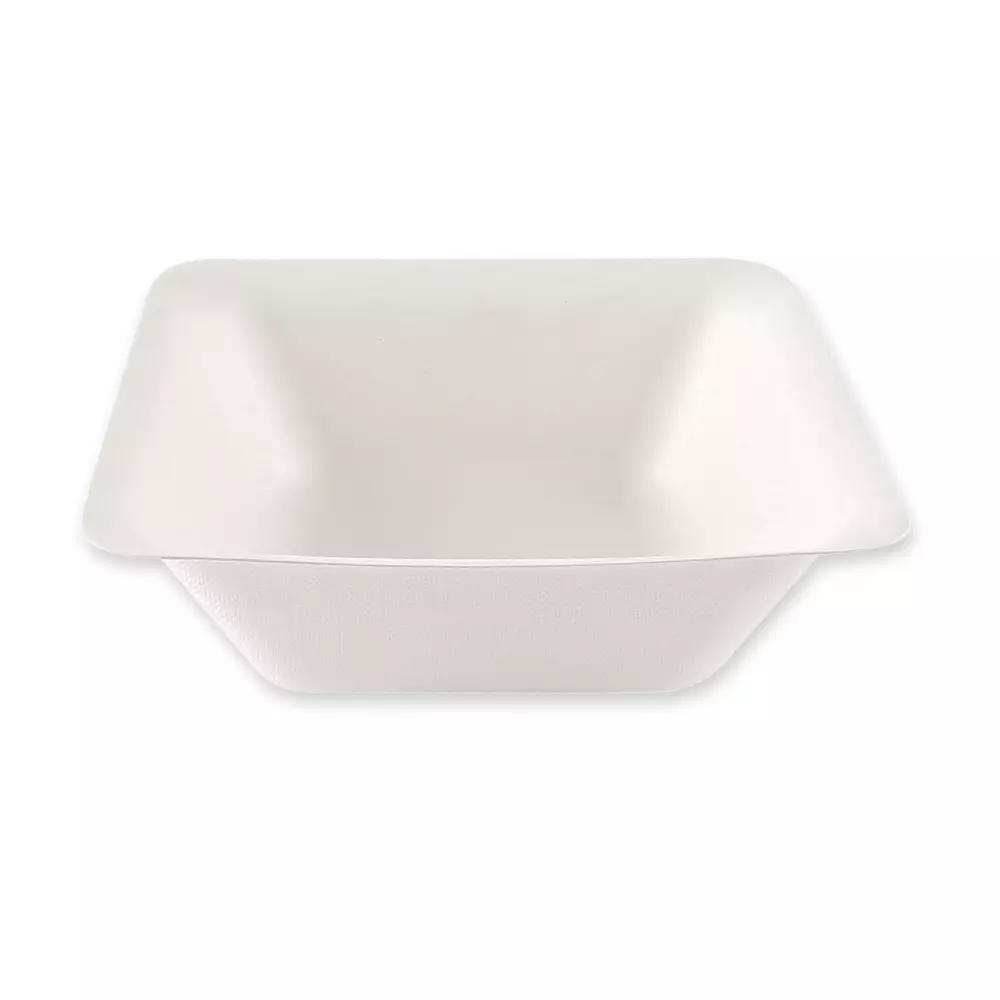 NATUREStar 411900, Eleganza Organic Bagasse Trays, 165 x 55 mm, 900 ml, image 1