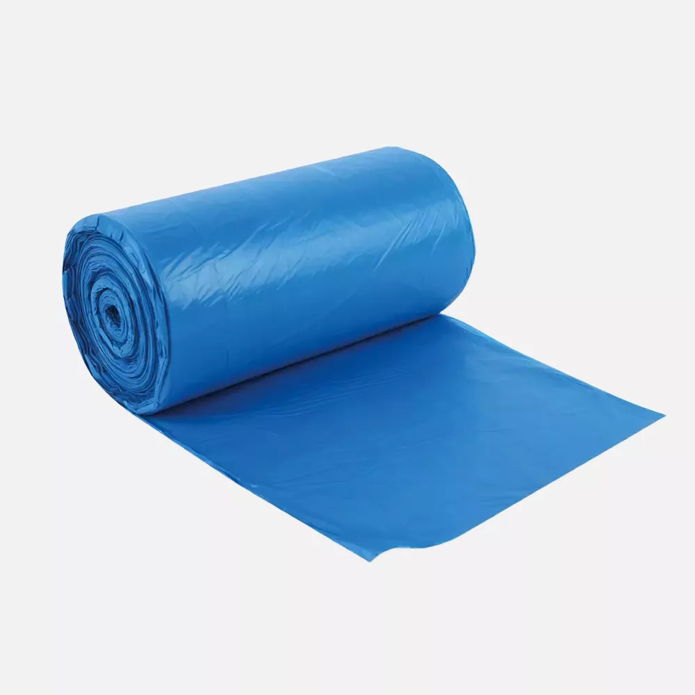 HygoClean 32576, Premium HDPE Waste Bags, 120 l, Blue, Roll, image 2