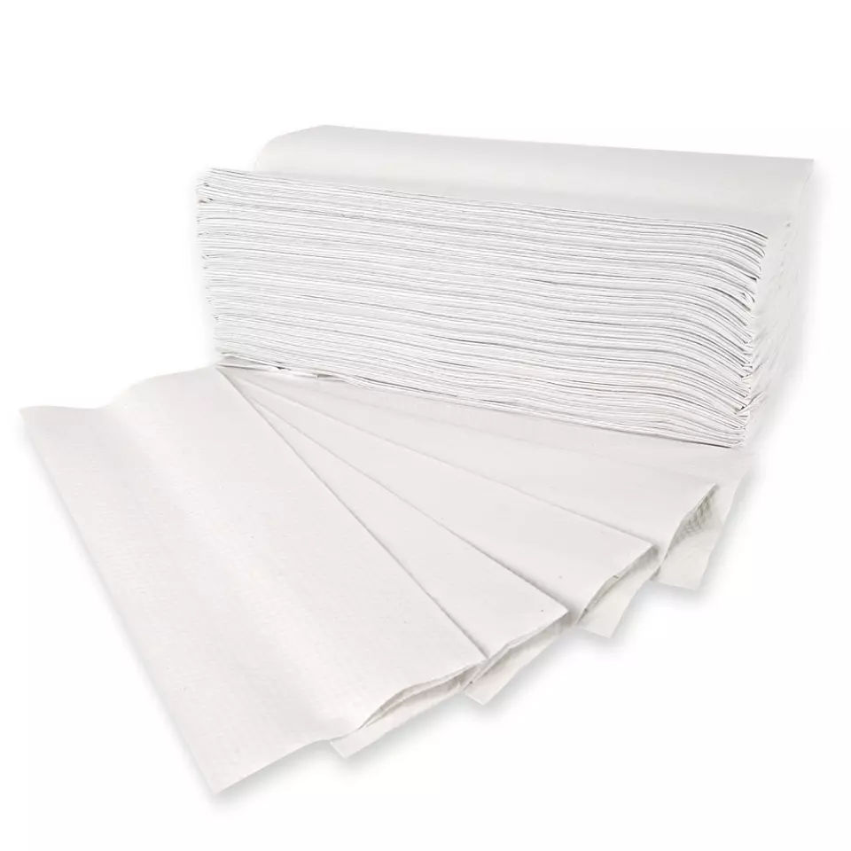 HygoClean 30464, Recycled Paper Hand Towels, 1-ply, C-fold, White