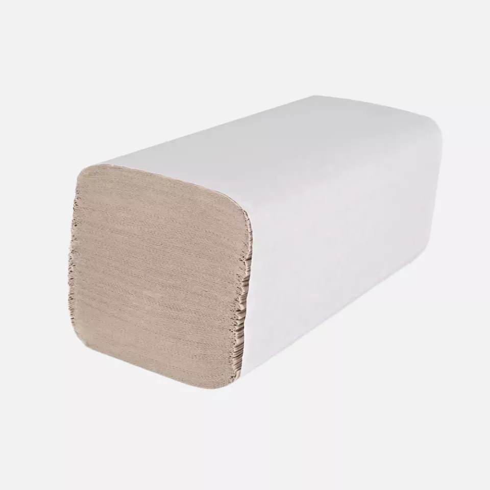 NATUREStar 304035, 2-lagige Recycling-Papierhandtücher, V-Falz, Natur, Bio, image 1, gallery thumbnail