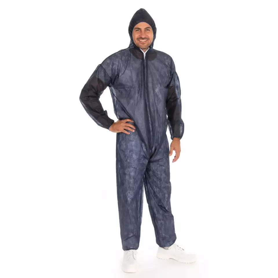 HygoNorm 276796, Eco PP Hooded Coveralls, image 1, gallery thumbnail