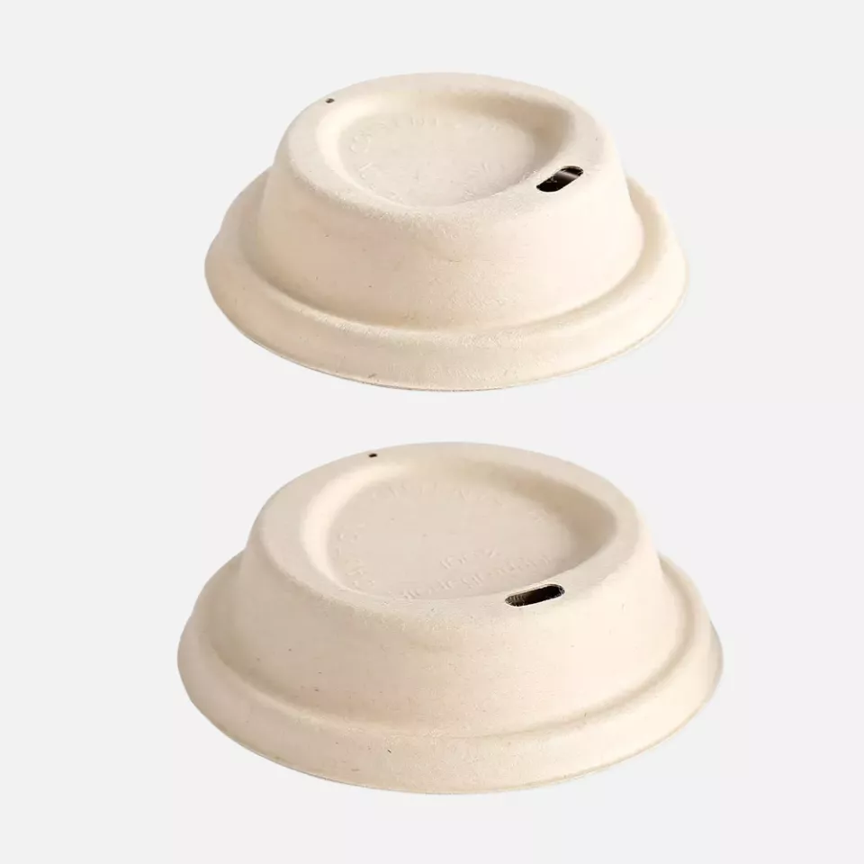 NATUREStar 401705, Bagasse Lids, Organic, image 2, gallery thumbnail