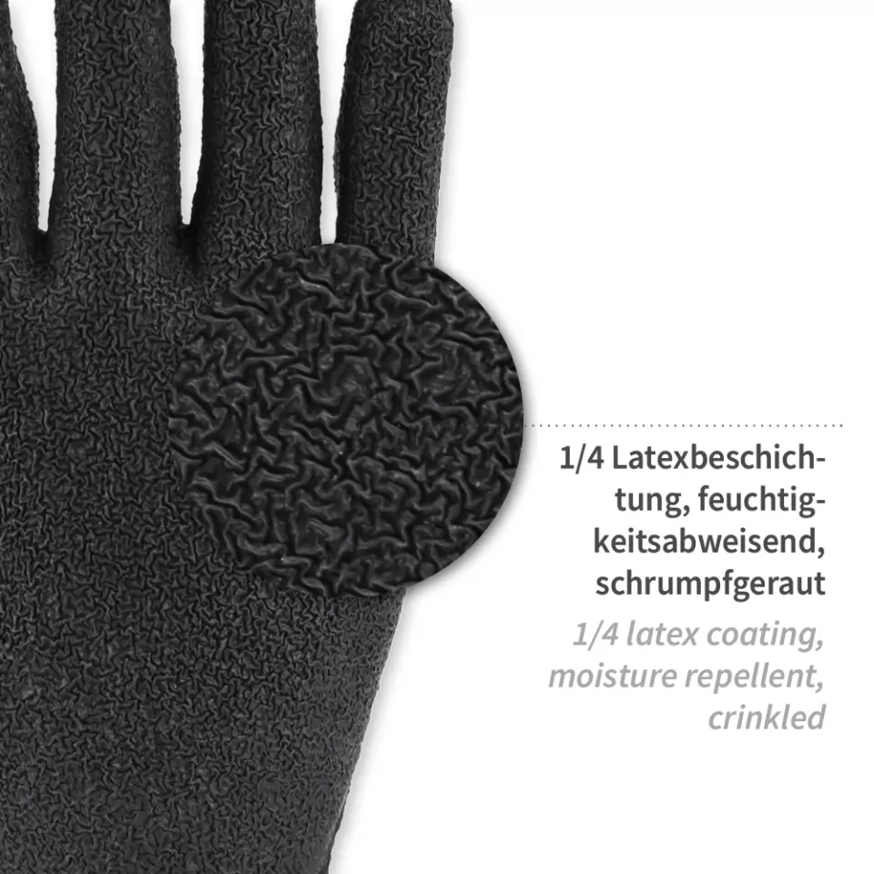 HygoStar 33283, Winter Star Cold Protection Latex Gloves, image 4, gallery thumbnail