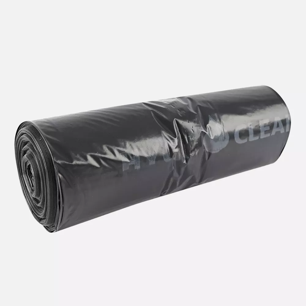 HygoClean 32443, Premium LDPE Waste Bags, 160 l, Black, Roll, image 2