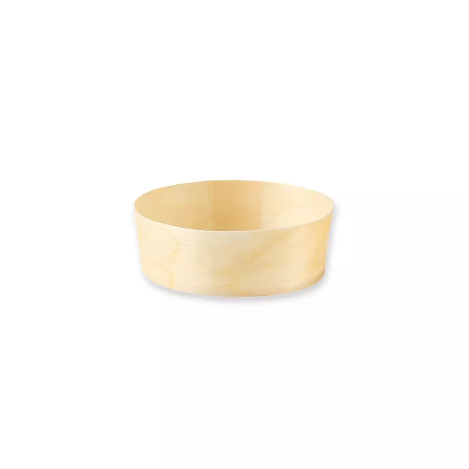 NATUREStar 388312, Organic Wooden Fingerfood Bowl, Ø 50 mm, 20 mm, image 1, gallery thumbnail