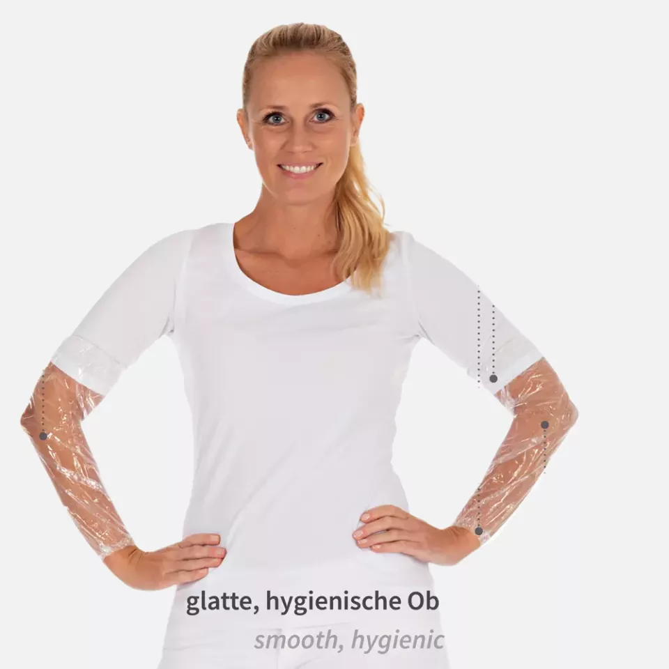 HygoNorm 28219, Light PE Oversleeves, Transparent, image 3, gallery thumbnail