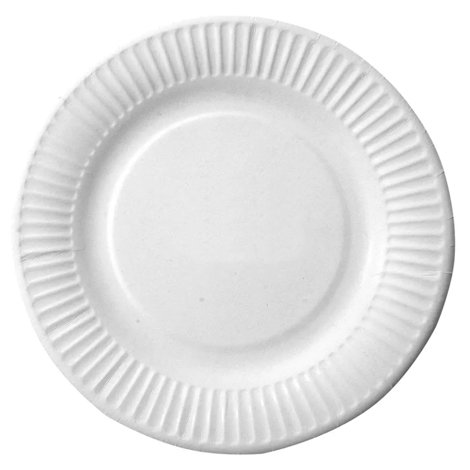 NATUREStar 41510, Organic Virgin Fibre Carton Paper Plates, ø 230 mm, Round, image 1, gallery thumbnail