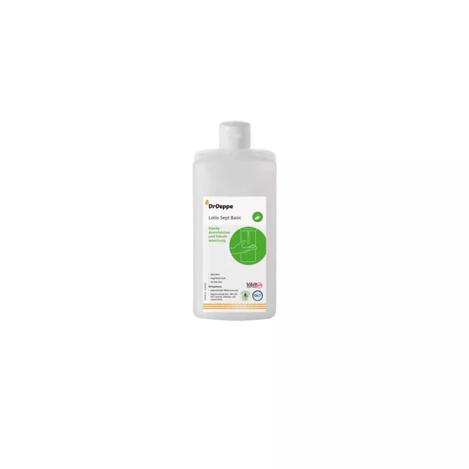 Franz Mensch 315763, Lotio Sept Basic Hand Disinfectant, 0.5 l, Non-Alcoholic, image 1, gallery thumbnail