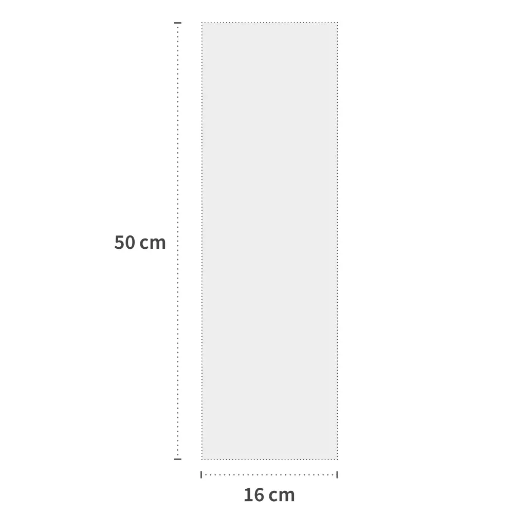 Franz Mensch 955101, Flat LDPE Bags, 160 x 500 mm, image 2