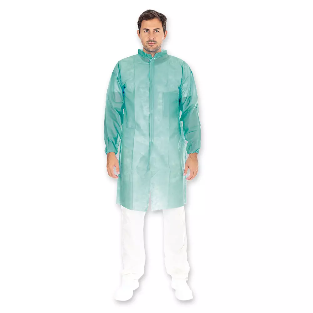HygoStar 274107, PP Visitor Gowns with Velcro, image 1