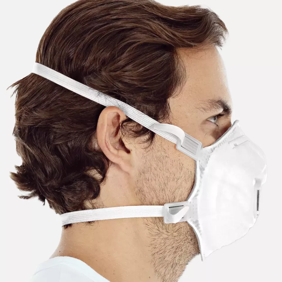 HygoStar 29355, FFP3 NR D PP Respirators, with Valve, Cup-Shaped, image 3, gallery thumbnail