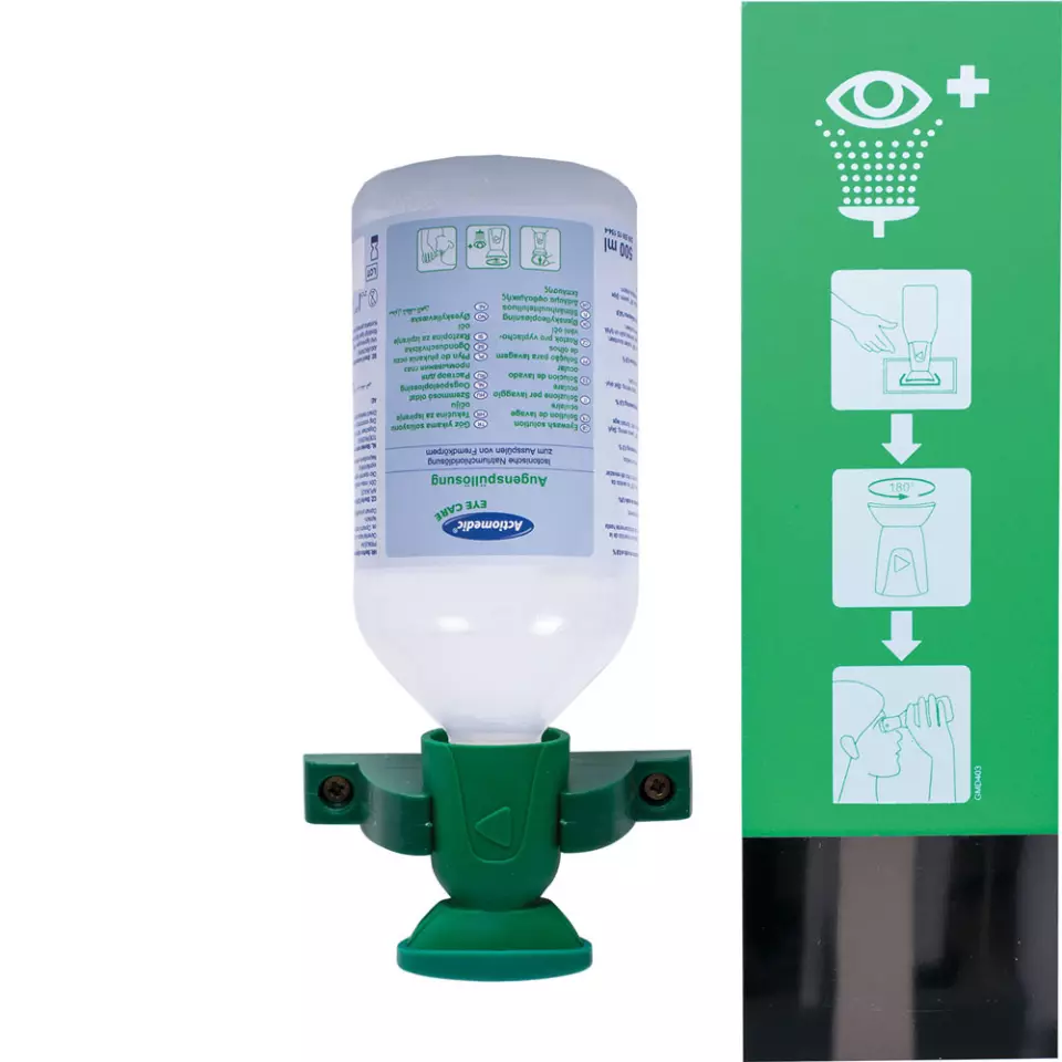 Franz Mensch 50011, Actiomedic® Eye Care Eye Wash Station, Single, image 1, gallery thumbnail