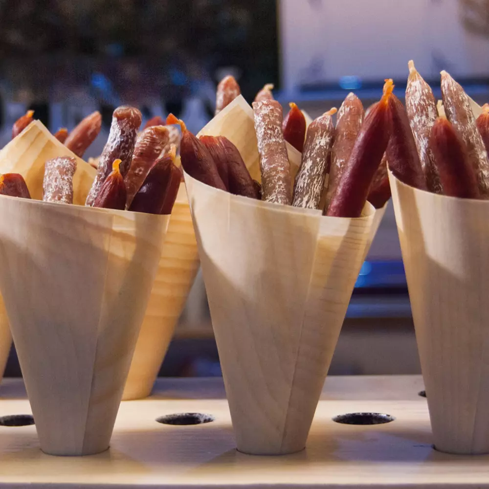 NATUREStar 388321, Organic Wood Fingerfood Cones, ø 35 mm, 80 mm, image 2