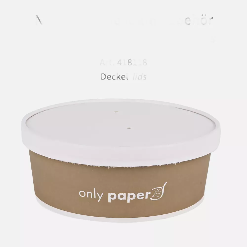 NATUREStar 418130, Organic Paperboard Salad Bowls, 1300 ml, ø 185 mm, image 3