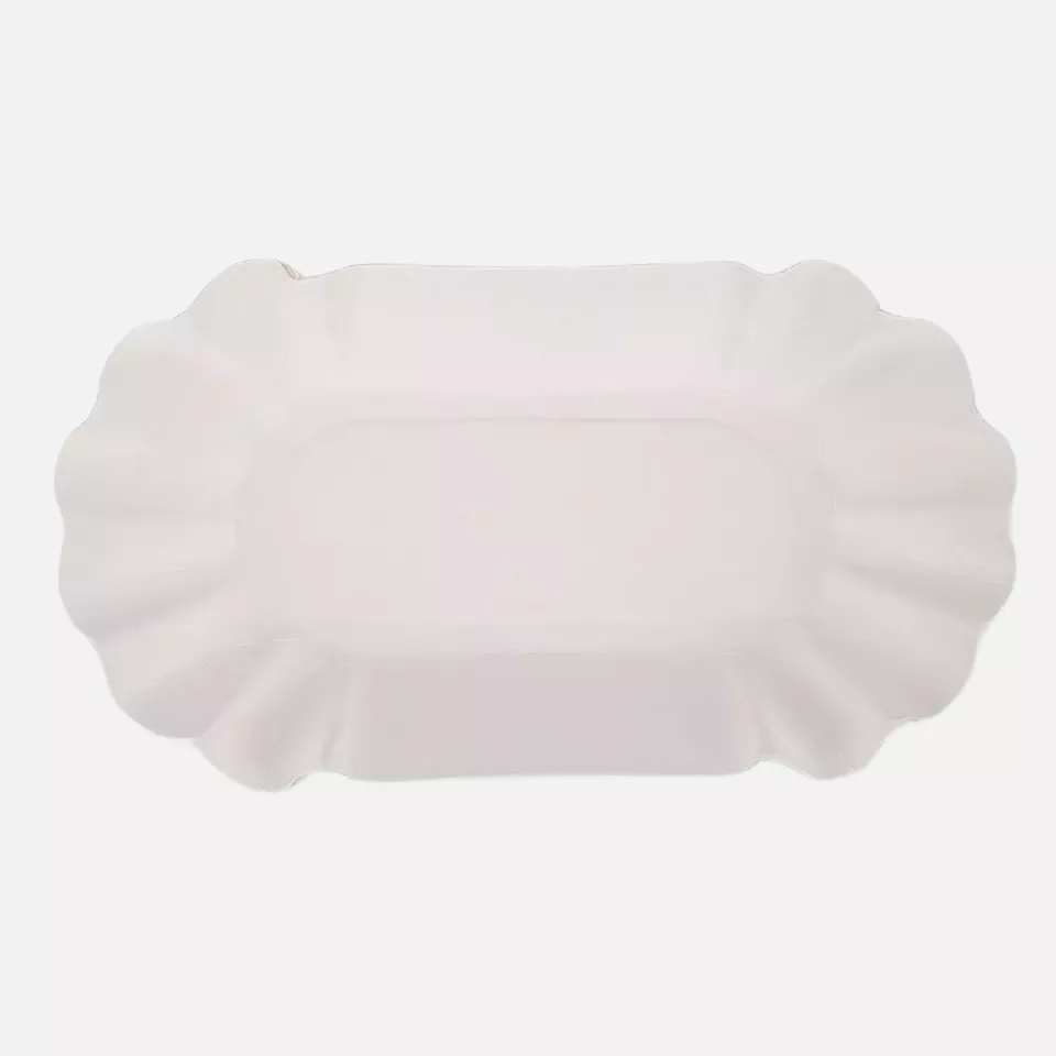 Franz Mensch 415322, Organic Paperboard Trays, FSC®-Mix, 110 x 195 x 32 mm, Oval, image 2, gallery thumbnail