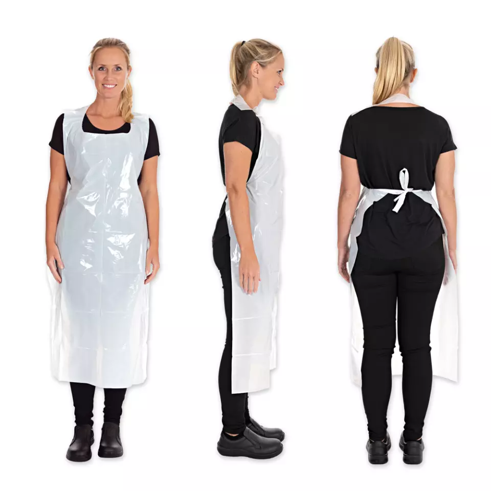 HygoStar 23176, Disposable LDPE Aprons on Roll, 35 my, image 11, gallery thumbnail