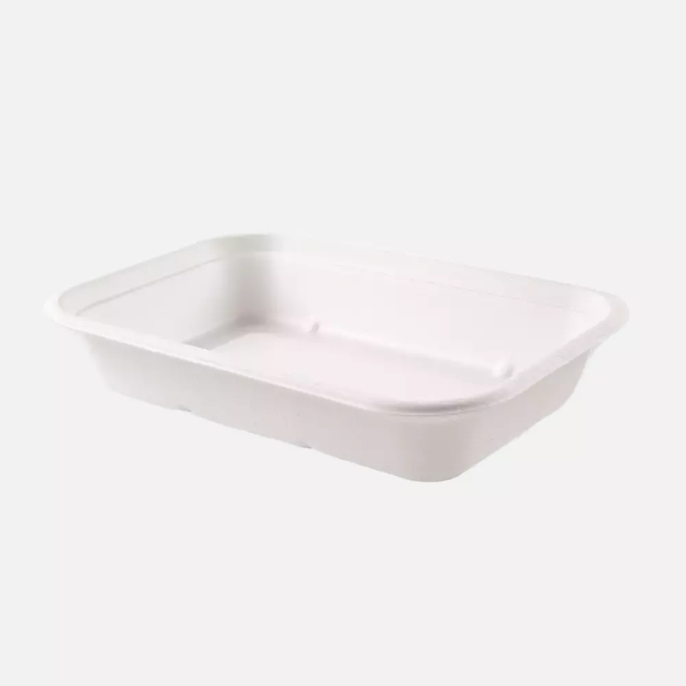 NATUREStar 41171, Puro Organic Bagasse Trays, 212 x 140 x 38 mm, 750 ml, image 1