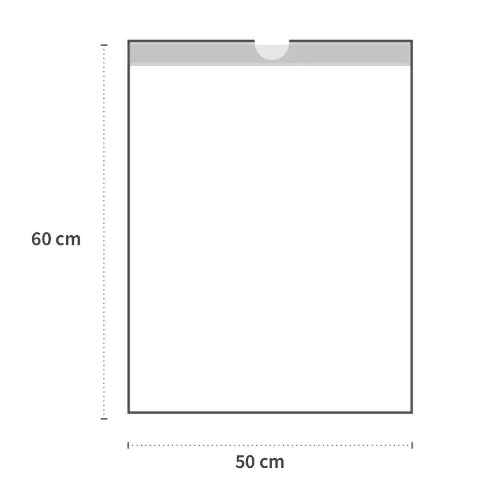 HygoClean 32997, HDPE Drawstring Roll Garbage Bags, 30 l, White, image 4, gallery thumbnail