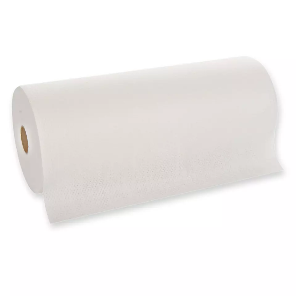 HygoClean 317608, Hygotex Viscose Cleaning Cloths, Small Roll, White, image 1, gallery thumbnail
