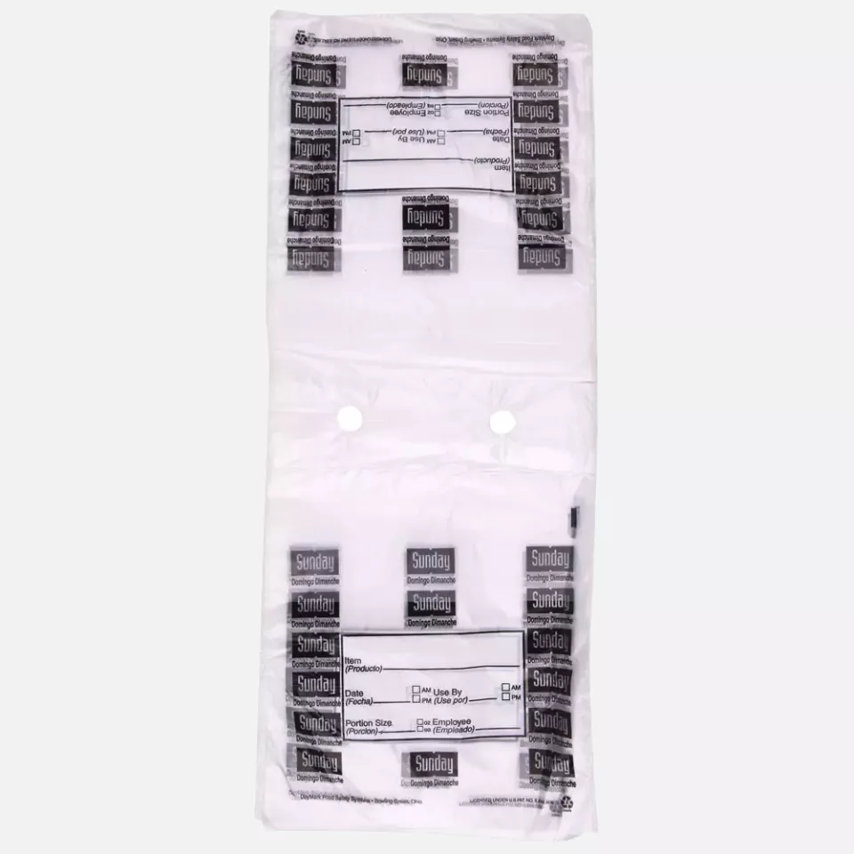 HygoStar 32257, Sunday HDPE Portion Bags, 165 x 178 mm, image 2, gallery thumbnail