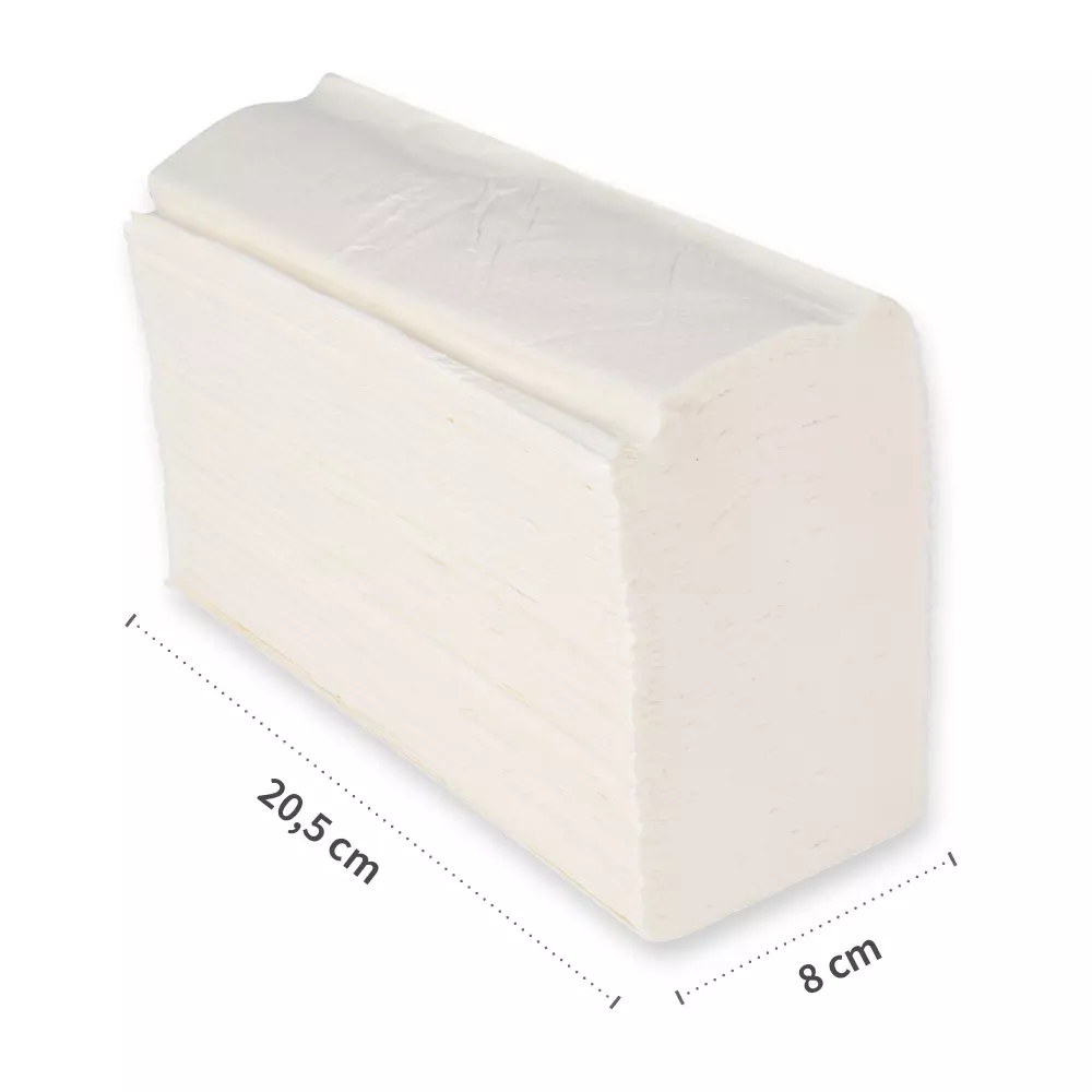 HygoClean 30408, 2-Ply Paper Hand Towels, Interfold, Bright White, image 2