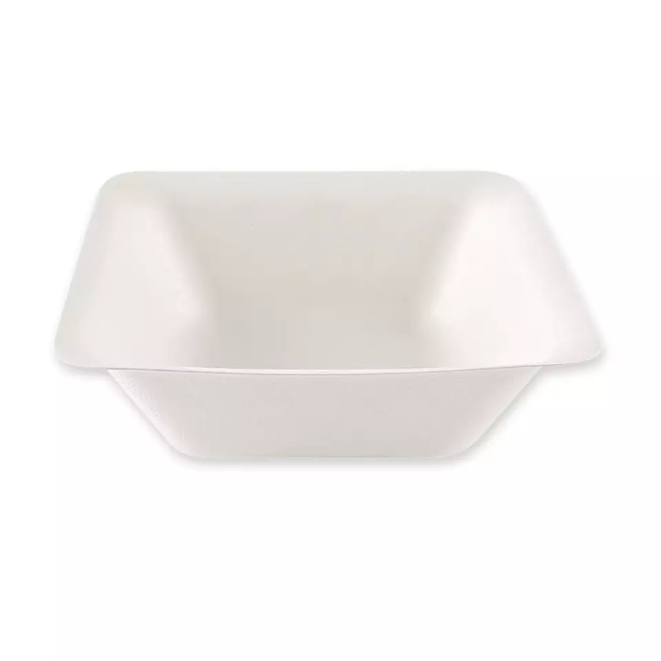 NATUREStar 411900, Eleganza Organic Bagasse Trays, 165 x 55 mm, 900 ml, image 1, gallery thumbnail