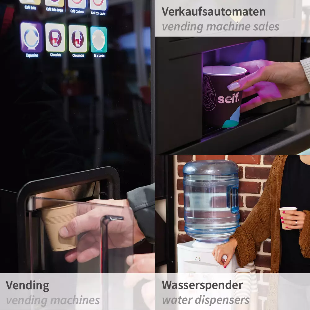 HygoStar 407075, FSC®-Mix Paperboard/PE Vending Machine Cups, 180 ml / 7.5 oz, ø 70 mm, image 4