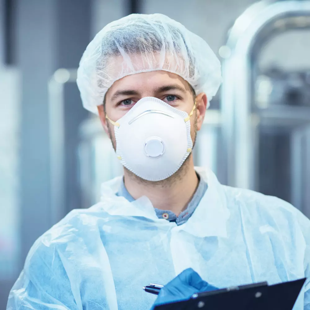 HygoStar 2933, FFP2 NR PP Respirators, with Valve, Cup-Shaped, image 5