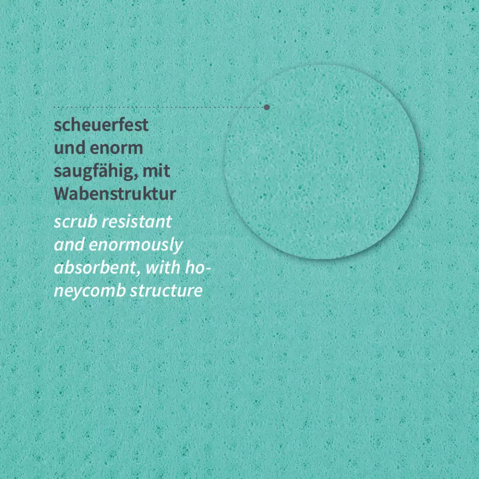 HygoClean 301359, Cotton/Cellulose Sponge Cloths, image 5, gallery thumbnail