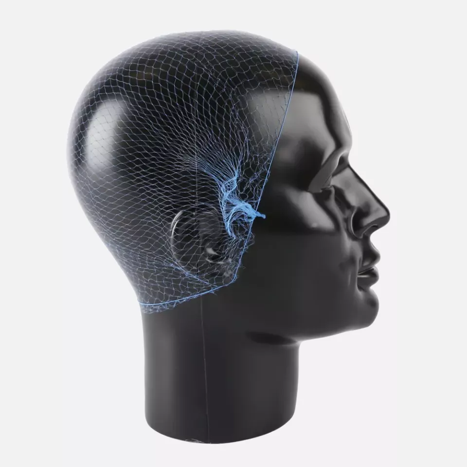 HygoStar 12466, Nylon Hair Nets, ø 62 cm, Blue, image 3, gallery thumbnail