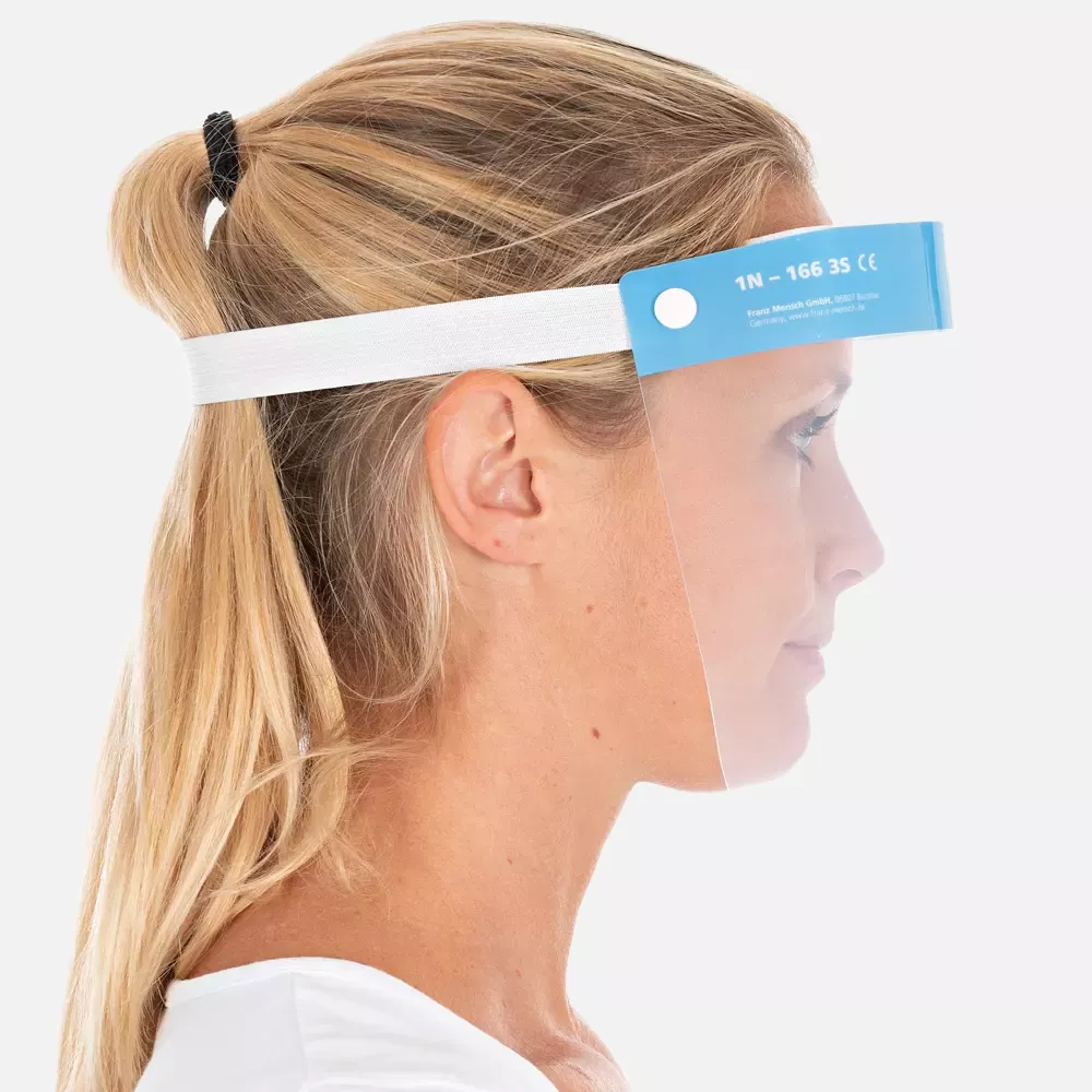 HygoStar 8520P, 3S PET Face Shield, Transparent, Economy Pack, image 4