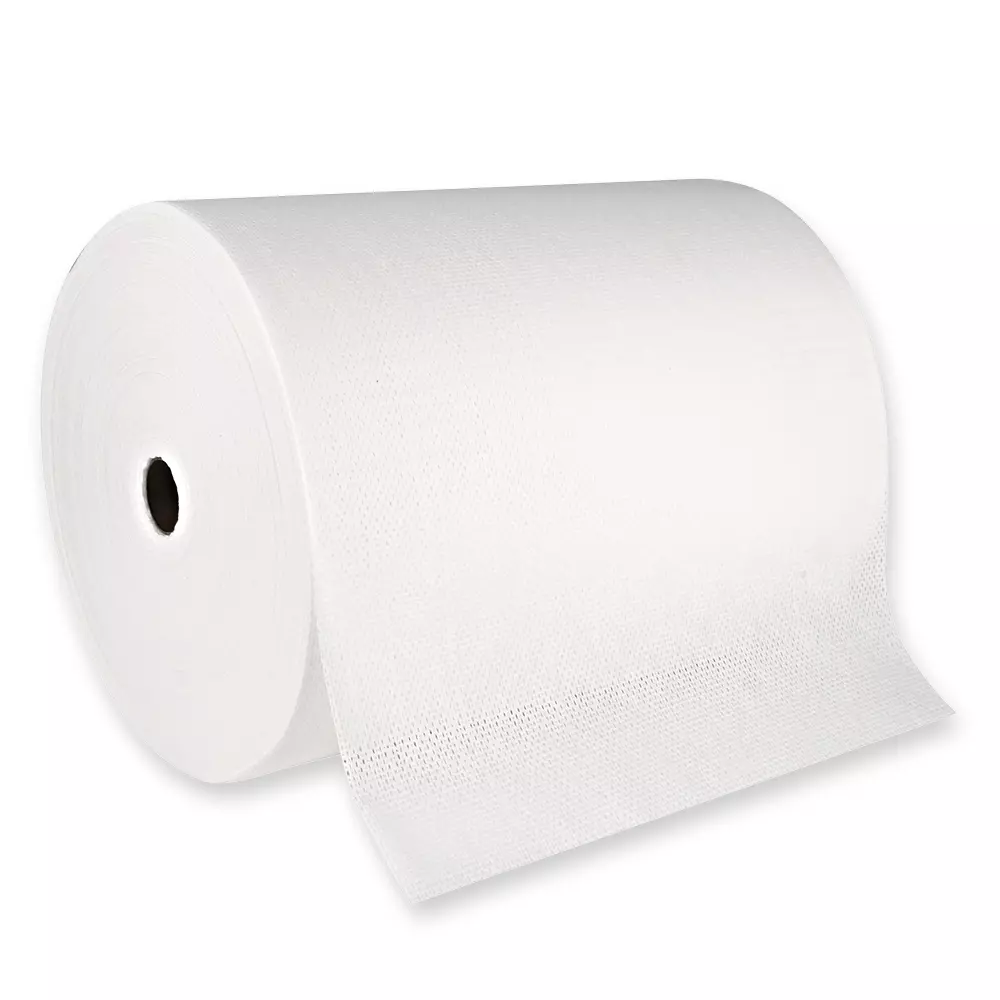 HygoClean 31709, Hygotex Eco Viscose/Polyester Cleaning Cloths, Roll, White, image 1