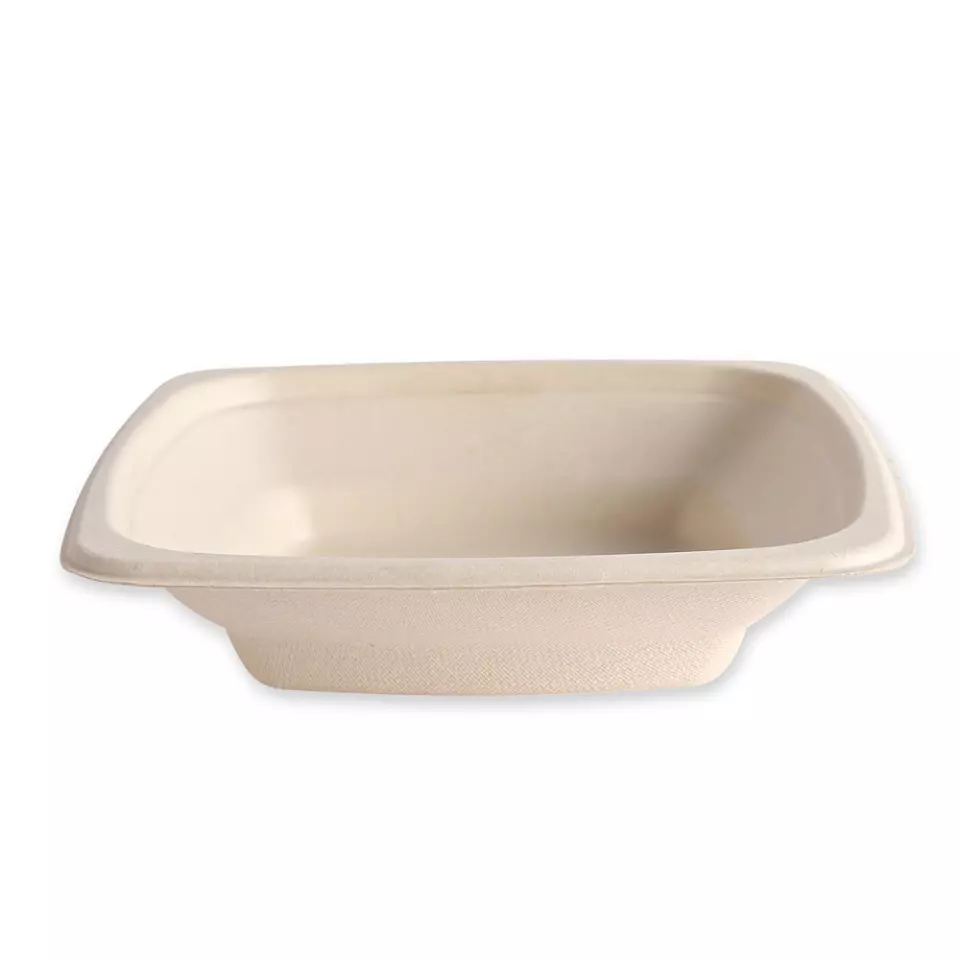 NATUREStar 411745, Organic Bagasse Trays, 180 x 40 mm, 470 ml, image 1, gallery thumbnail