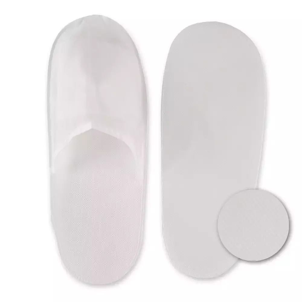 HygoNorm 55519, Closed PP Slippers, White, image 1