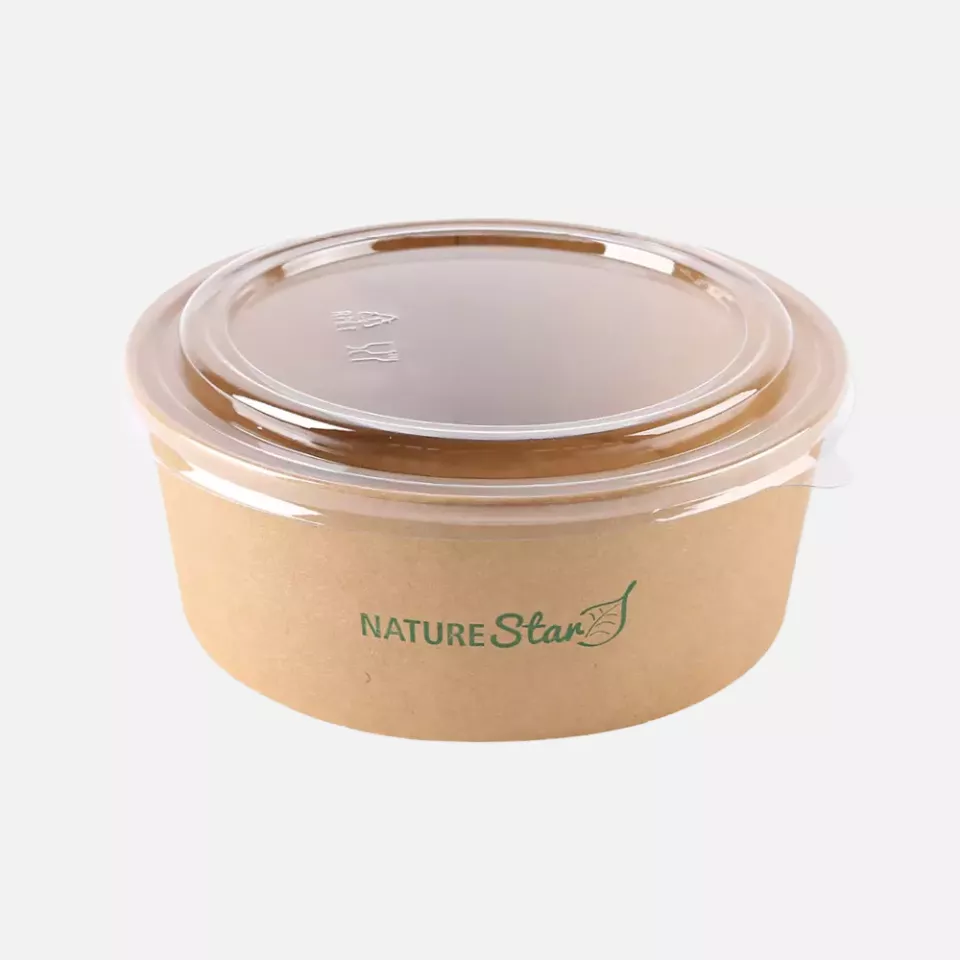 NATUREStar 400118, Caesar Organic rPET Salad Bowl Lids, ø 185 mm, Transparent, image 4, gallery thumbnail