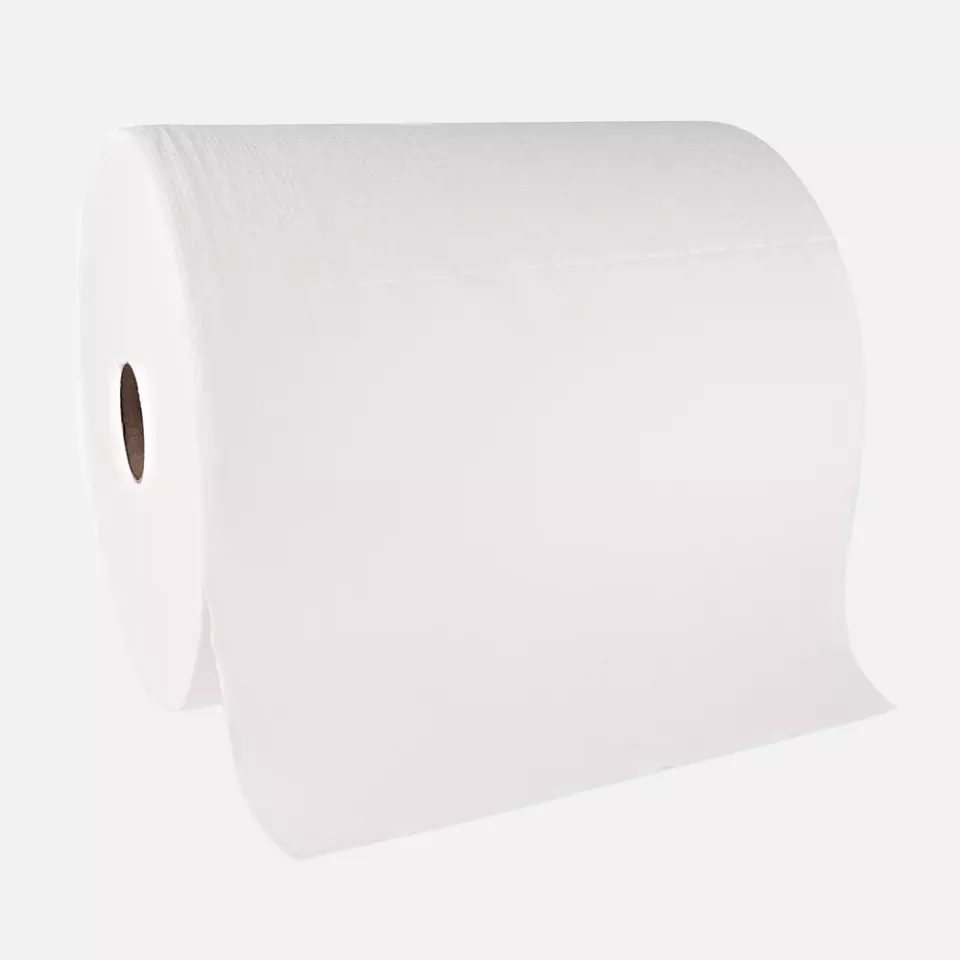 HygoClean 317500, Spunlace Cleaning Cloths, Roll, White, image 1, gallery thumbnail